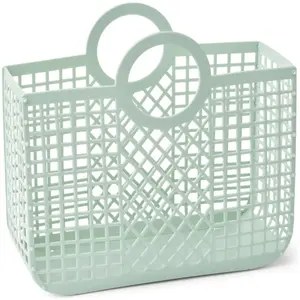 Liewood - Panier Bloom Matières Recyclées Vert Menthe taille unique pas cher