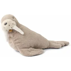 Liewood - Peluche Berto Morse Stone beige taille unique pas cher