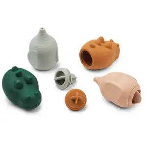 Liewood Lot de 4 jouets de bain Carolina Dove Blue pas cher