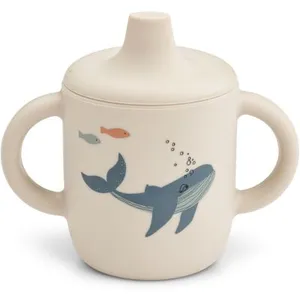 LIEWOOD Tasse à bec en silicone Neil Sea Creature pas cher