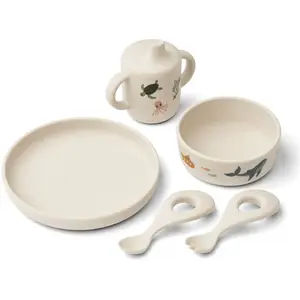 Liewood Coffret repas Ryle Sea Creature (5 pièces)Vendu parberceau-magique