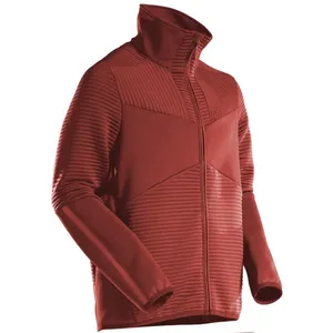 Pull polaire zippé MASCOT Customized - 22503-681-Rouge-L pas cher