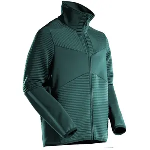 Comparateur de prix : Pull polaire zippé MASCOT Customized - 22503-681-Vert Forêt-L