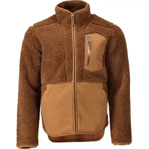 Mascot - Veste de travail fourrure zippé Customized - 22303-682-Noisette-XXXXL pas cher