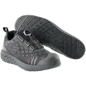 Comparateur de prix : Chaussures de sécurité basses MASCOT BOA Fit system - F0650-704-Noir-43