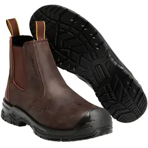 Bottines de sécurité MASCOT S3S - F1000-715-Brun-37 TU pas cher