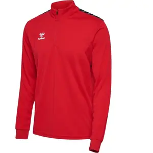 Comparateur de prix : Hummel Veste de survêtement demi-zippé Authentic rouge XS