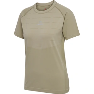 Newline Pace Seamless Maillot De Course Femmes - Beige, Taille S pas cher