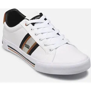 JACK & JONES Homme Jfwgorgon Canvas Sn, Blanc éclatant, 40 EU pas cher