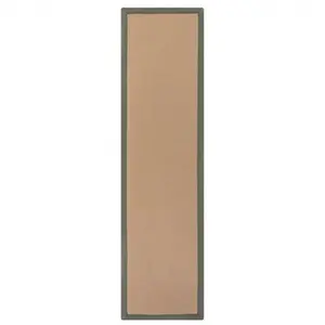 Novatrend Tapis de couloir en jute vert kaki 60x230 cm pas cher
