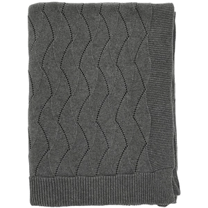 Comparateur de prix : Sodahl Plaid en coton 170 x 130cm gris