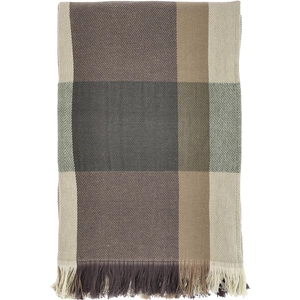 Comparateur de prix : Sodahl Plaid en coton 170 x 130 cm vert forêt