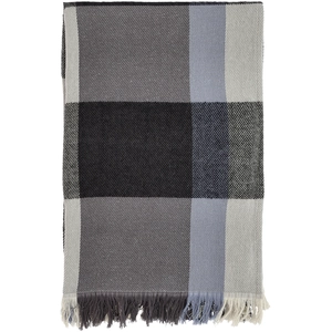 Comparateur de prix : Sodahl Plaid en coton 170 x 130 cm gris