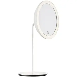 Miroir de table lumineux avec grossissement Zone Denmark 18x18x34 cm pas cher