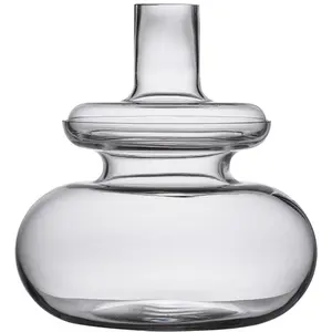 ZONE DENMARK Inu Vase, 31,7 x 33 cm, Transparent