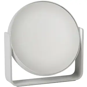 Miroir de table UME en aluminium thermolaqué et verre Gris clair Zone DenmarkVendu paramazon