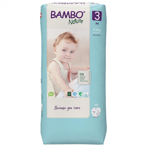 Comparateur de prix : Couches écologiques Bambo Nature Taille 3 4-8kg - Pack de 52 unités