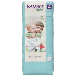 Comparateur de prix : Couche écologique Bambo Nature - Taille 4 - Tall Pack 48 unités