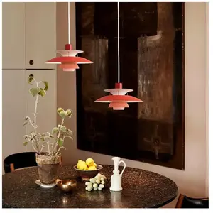 Comparateur de prix : Louis Poulsen PH 5 mini suspension teintes de rouge - 5741095104