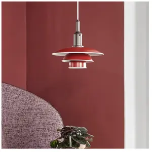 Comparateur de prix : Louis Poulsen Suspension PH 3½-3 rouge - 5741094820