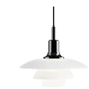 Comparateur de prix : Louis Poulsen Suspension en verre PH 3½-3 noir - 5741099265