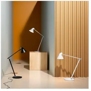 LOUIS POULSEN lampe de table NJP (Gris clair 3000K - acier et Aluminium) pas cher