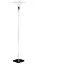 Comparateur de prix : Lampadaire en laiton chromé 33 x 130 cm PH 3½-2½ - Louis Poulsen