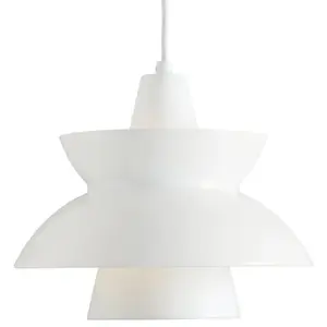 Comparateur de prix : LOUIS POULSEN lampe à suspension DOO-WOP (Blanc - Aluminium et métal)