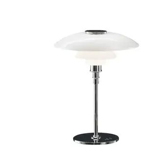 Comparateur de prix : Louis Poulsen Lampe de table en verre PH 4½-3½ chrome - 5744161501