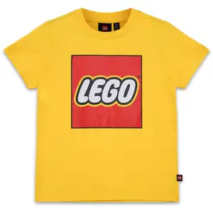 LEGO Autre T-shirt à manches courtes avec logo pour enfant - Jaune 500... pas cher