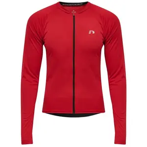 Maillot à manches longues full zip Newline Core Rouge 2XL 510122-3365 pas cher