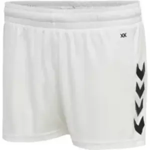 Short polyester femme Hummel Core XK Blanc XL 211468-9001