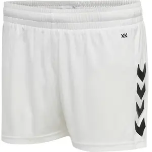 hummel hmlCORE XK Poly Shorts Woman, Shorts aux Femmes, White, S - pas cher