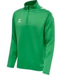 Comparateur de prix : Hummel Veste de survêtement semi-zippée Core XK Poly vert L