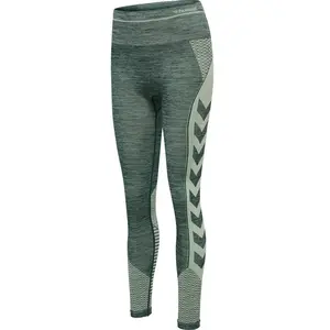 Legging taille haute femme Hummel hmlvera seamless Vert XS 211951-6772 pas cher