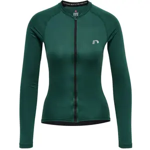 Maillot à manches longues full zip femme Newline Core Vert L 500122-6284