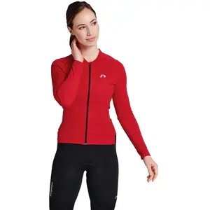 Maillot à manches longues full zip femme Newline Core TU pas cher