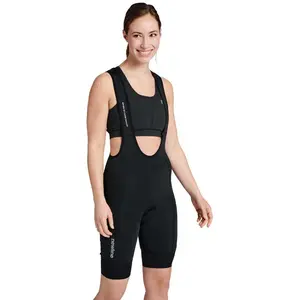 Cuissard à bretelles femme Newline Core Panel Noir XS 500128-2001 pas cher