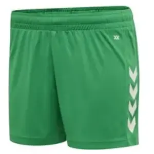 Short polyester femme Hummel Core XK Vert S 211468-6235
