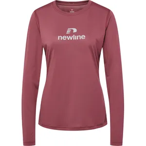 Newline NWLBEAT LS TEE WOMAN rouge L pas cher