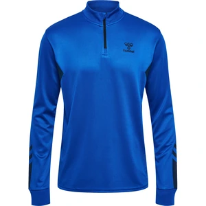 Hummel Sweatshirt 1/2 zip Active PL bleu S pas cher