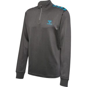 Hummel Hmlstaltic Poly Half Zip Manches Longues gris 3XL pas cher