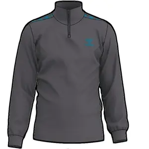 Veste de survêtement semi-zippée Hummel HmlStaltic Gris S 219185-1025 pas cher