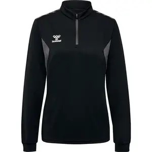 Comparateur de prix : Hummel Veste de survêtement demi-zippé femme Authentic noir XS