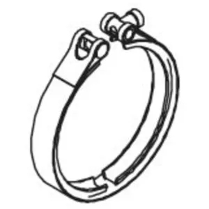 Collier de serrage, échappement DINEX 51964Vendu parmotointegrator