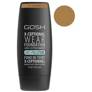 Gosh Copenhagen Fond De Teint N.20 Caramel - X-Ceptional Gosh 35ml pas cher