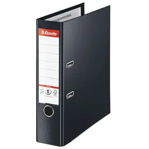 Esselte - Plus D80 - Classeur à levier - Noir pas cher
