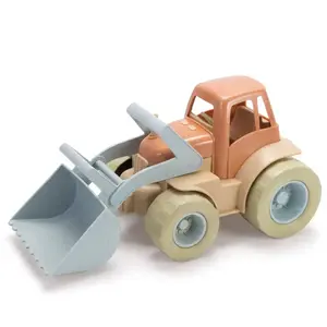 Comparateur de prix : Jouet en Bioplastique Dantoy - Tracteur Bleu & Marron pour Enfant
