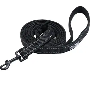 Laisse pour chien Catago Noir TU 300370001 pas cher