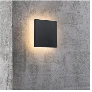 Comparateur de prix : Applique murale ARTEGO, Aluminium, Couleur Noir, LED Module, H.15, IP5...